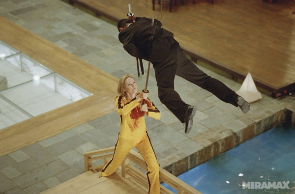 Кадры со съёмок фильма «Убить Билла», 2003..1