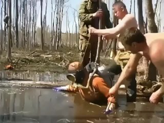 Танк Т-34 достали из болота, и результат..0