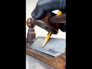 Точилки для карандашей которые использовались с 1886 по..0