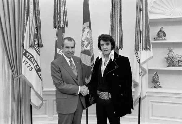 21 декабря 1970 года в Белом доме прошла встреча президента США..0