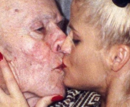 Американская модель журнала Playboy Анна Николь Смит с мужем:..1