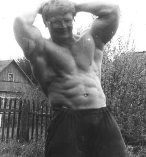 Архивные кадры культуризма в Советском..0