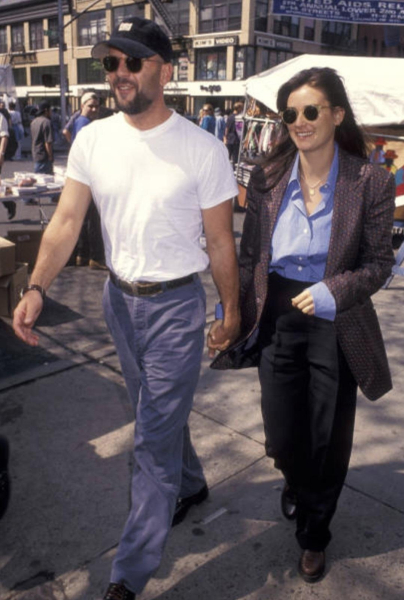 Брюс Уиллис и Деми Мур в 1994..0