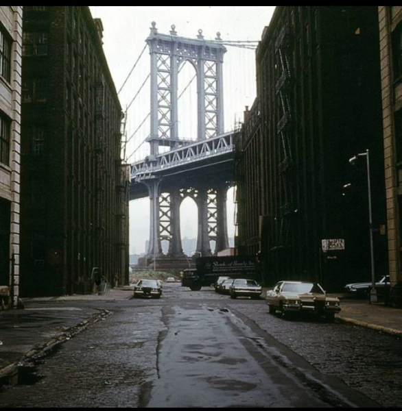 Бруклинский мост . Нью-Йорк,1974..0