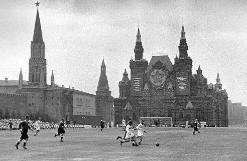 Футбольный матч на Красной площади.Москва,1936..0