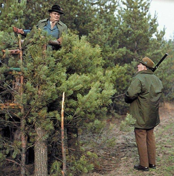 Ильич  и руководитель Югославии Иосип Броз Тито на охоте.СССР ,1979..0