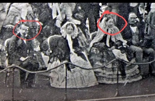 Император Франции Наполеон III и королева Великобритании..0