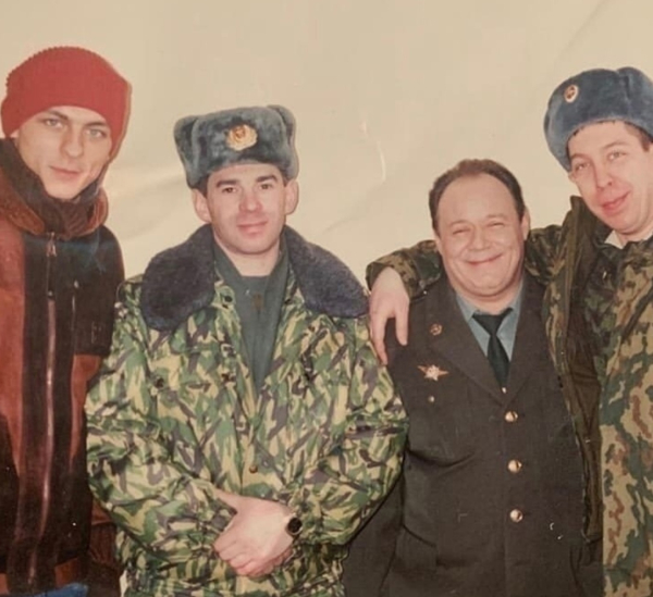 На съемках сериала