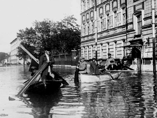 Наводнение в Ленинграде ,1924..3