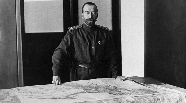 Николай II в Ставке Верховного главнокомандующего Могилёв ,1915..0