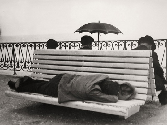 Скамейка набережной Ниццы ,1936..0