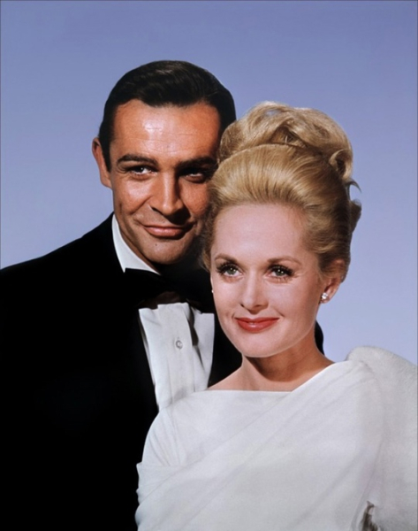 Типпи Хедрен и Шон Коннери, 1964..0