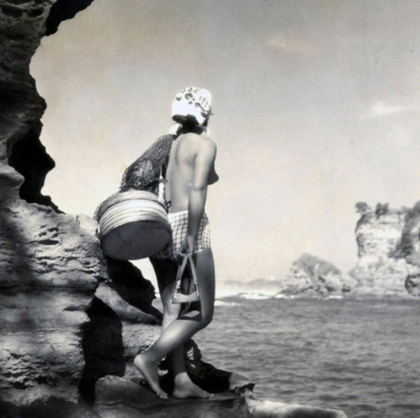 Ама — японские ныряльщицы за жемчугом, практикующие свое..1