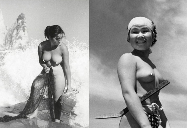 Ама — японские ныряльщицы за жемчугом, практикующие свое..0