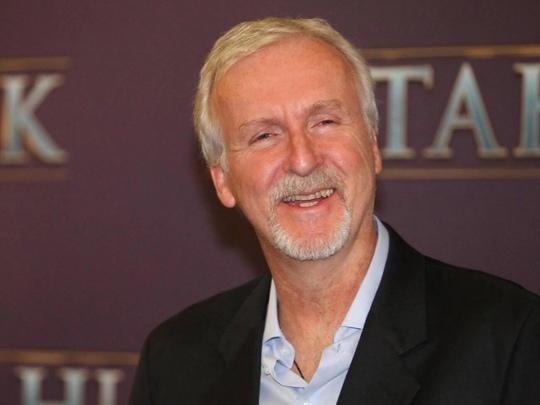 Американский режиссёр Режиссёр Джеймс Кэмерон на презентации..0