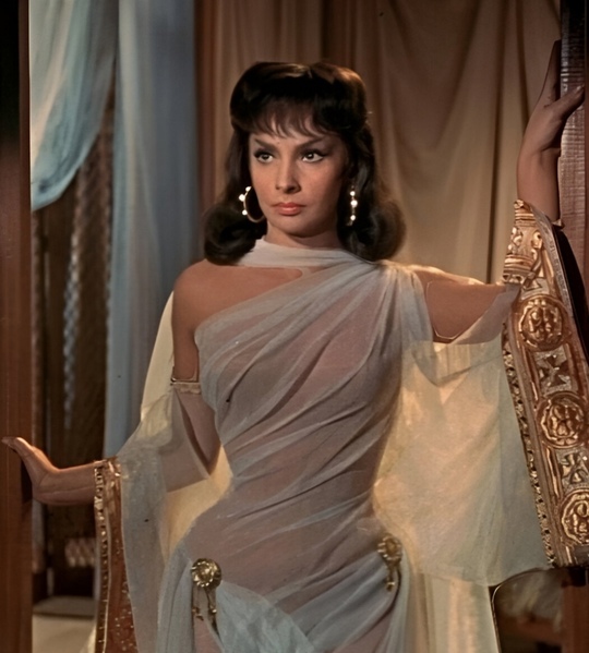 Джина Лоллобриджида в «Соломоне и царице Савской», 1959..0