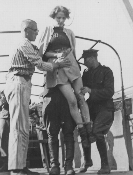 Элизабет Бекер, охранница концлагеря Штутгоф, была казнена..0