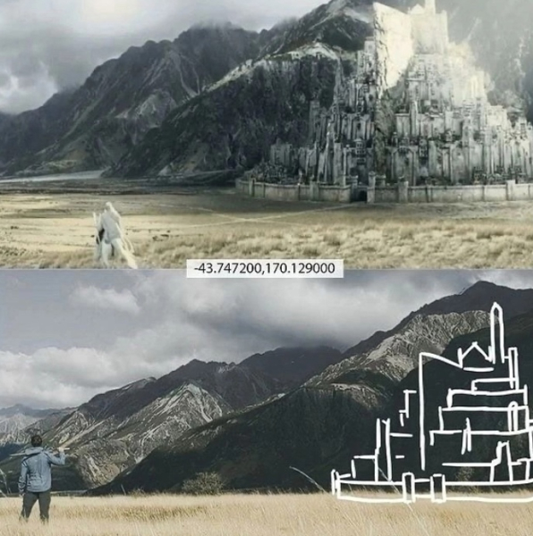 Фанаты обнаружили легендарные локации, где снимали «Властелин..2