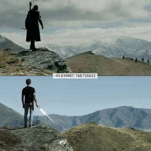 Фанаты обнаружили легендарные локации, где снимали «Властелин..7