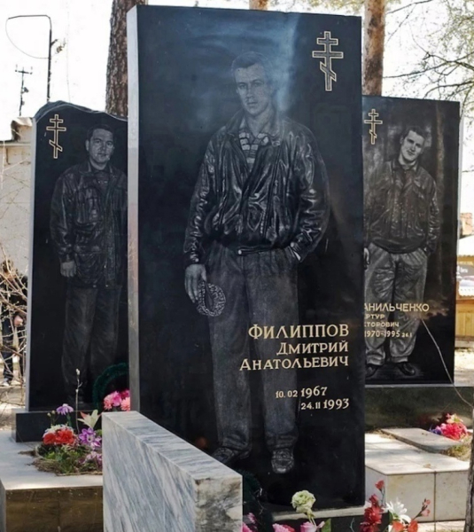 Могилы представителей криминального мира 90-х годов — это..9