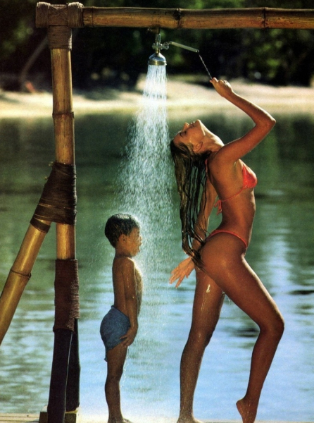 Паулина Поризкова для Sports Illustrated US, 1986 год. 
 
В 1986 году Паулина..0