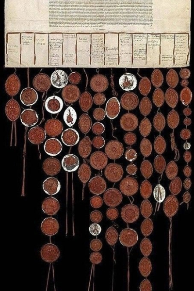 Письмо  английского короля Генриха VIII Папе  Римскому Клименту VII,..0