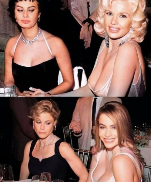 Спустя 56 лет две яркие звезды Голливуда, Джули Боуэн и София..0