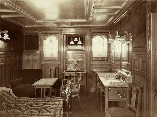 “Титаник“, 1912 год, каюта первого..0