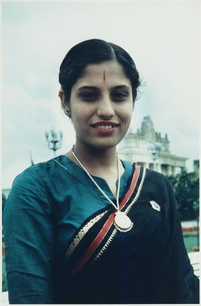 Участники VI Всемирного фестиваля молодежи и студентов в Москве,..1