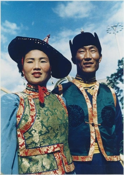 Участники VI Всемирного фестиваля молодежи и студентов в Москве,..0