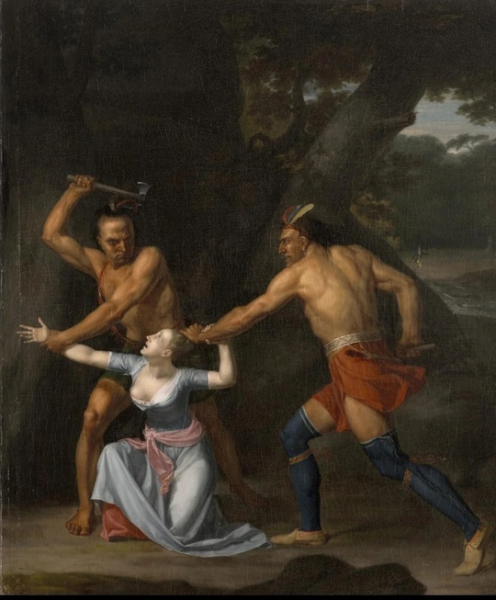 «Смерть Джейн Маккри », 1804 г. 

Художник : Джон..0