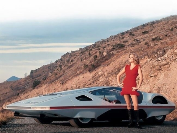 Ferrari Modulo 512 впервые показали на Женевском автосалоне в 1970..0