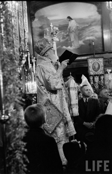 Русская Православная Пасха в Нью-Йорке. 1952..3