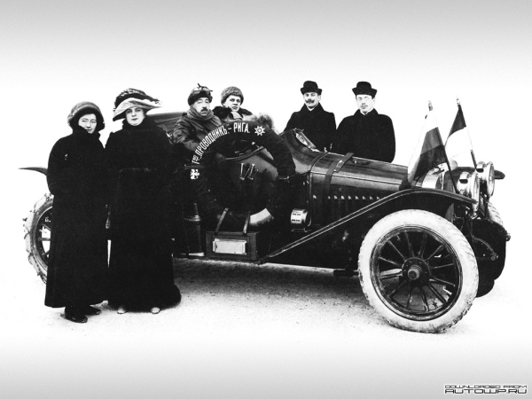 Автомобиль «Руссо-Балт» перед стартом ралли в Монако, 1912..0