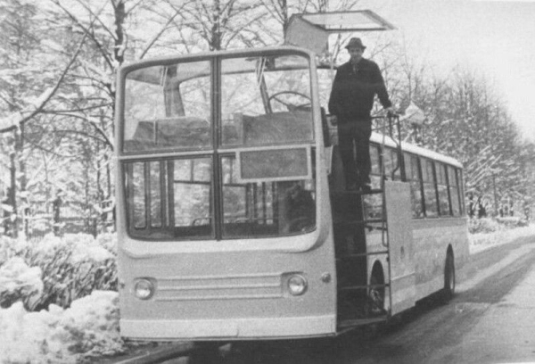 Экспериментальный городской автобус НАМИ-0159, 1975 год,..0