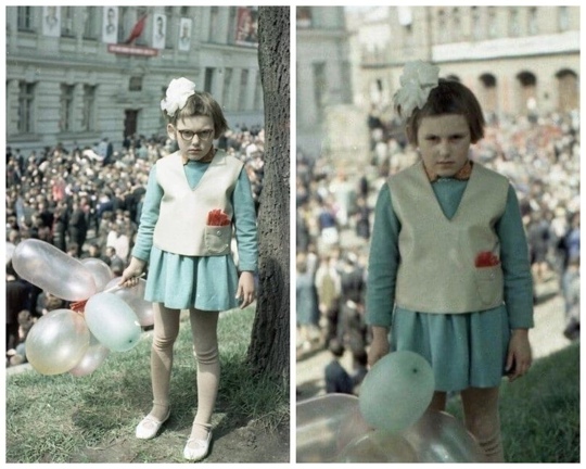 Эти фотографии наверняка вам знакомы. Они сделаны  во Львове в 1968..0