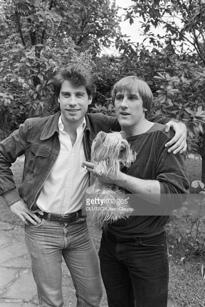 Gérard Depardieu and John..3