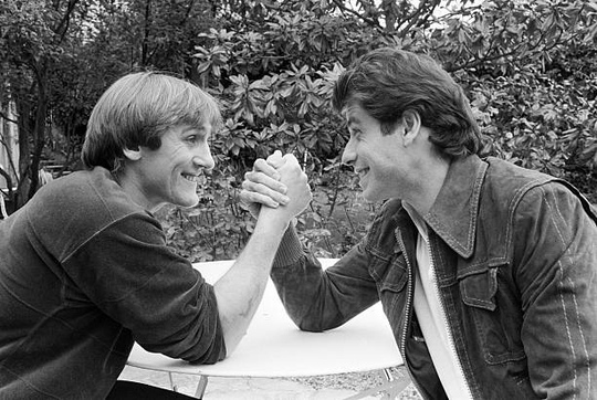 Gérard Depardieu and John..2