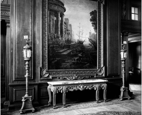 Интерьер пассажирского лайнера «Аквитания», 1914..7