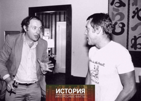 Иосиф Бродский и Владимир Высоцкий. Нью-Йорк, 1976..0