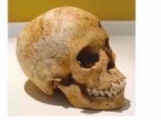 Миртис, афинянка, жила 2500 лет назад. У неё рыжие волосы и карие..2