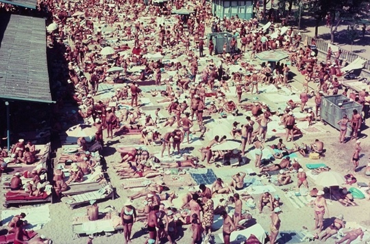 Море людей, Евпатория 1974..0
