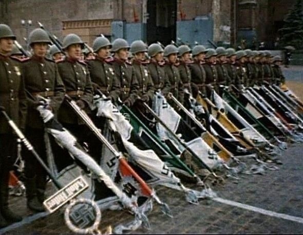 Первый Парад Победы 24 июня 1945..1