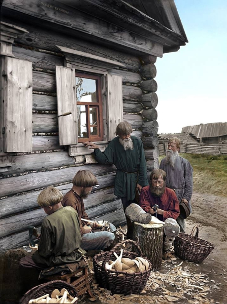 Семеновские ложкари. XIX век. Реконструкция..0