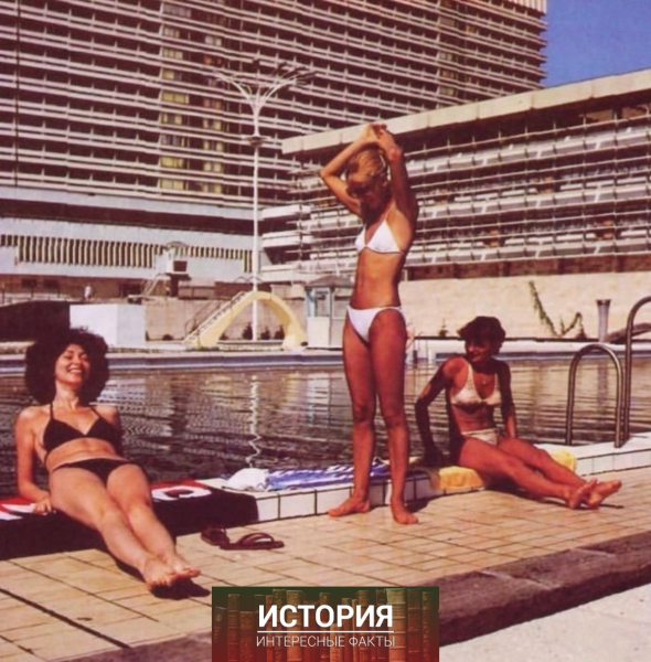 Бассейн гостиницы «Жемчужина», 1985..0