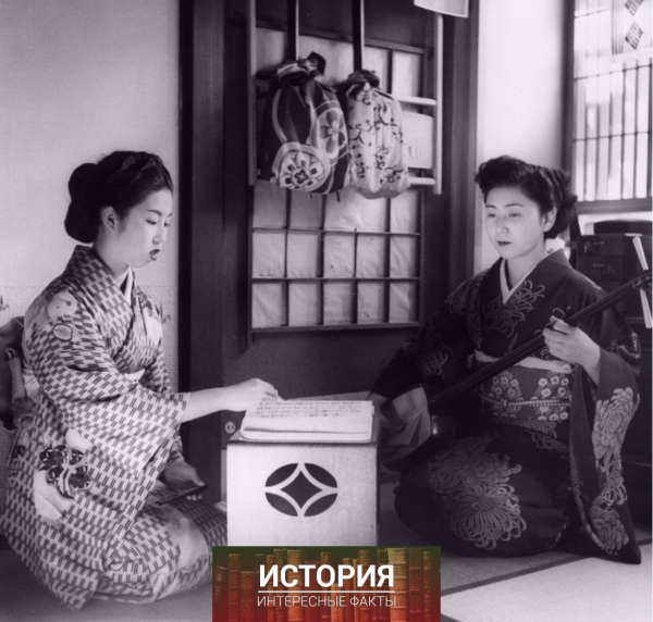 Японские гейши, 1950-е..5