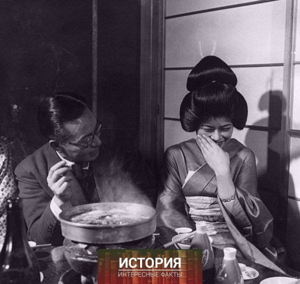 Японские гейши, 1950-е..0