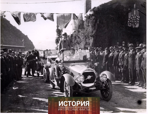 Принц Уэльский (позже Эдуард VIII) в Греймуте, Новая Зеландия, во..0