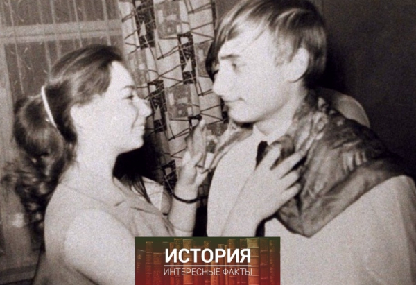 Ленинградская школьница Лена танцует со школьником Вовой... 1969..0