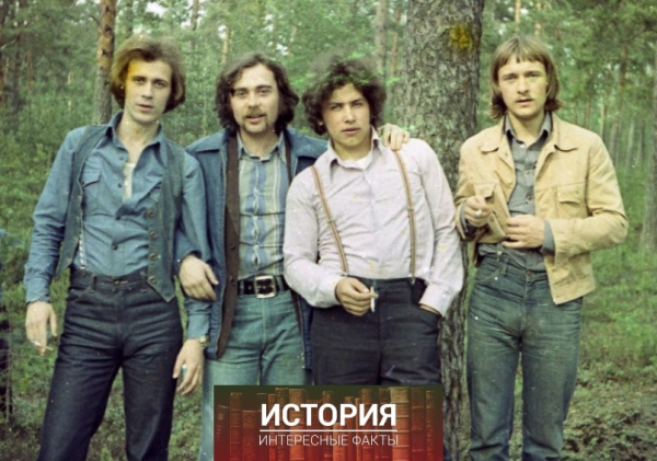 Солист Николай Расторгуев и другие участники группы «Шестеро..0